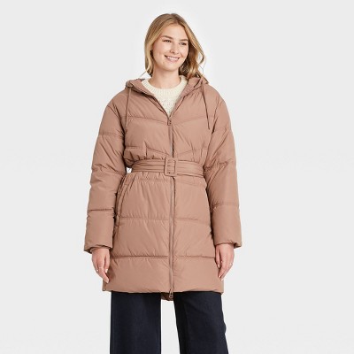 target womens puffer jacket