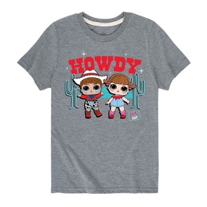 Boys' - LOL Surprise! - Howdy Neon Short Sleeve Graphic T-Shirt - 1 of 4
