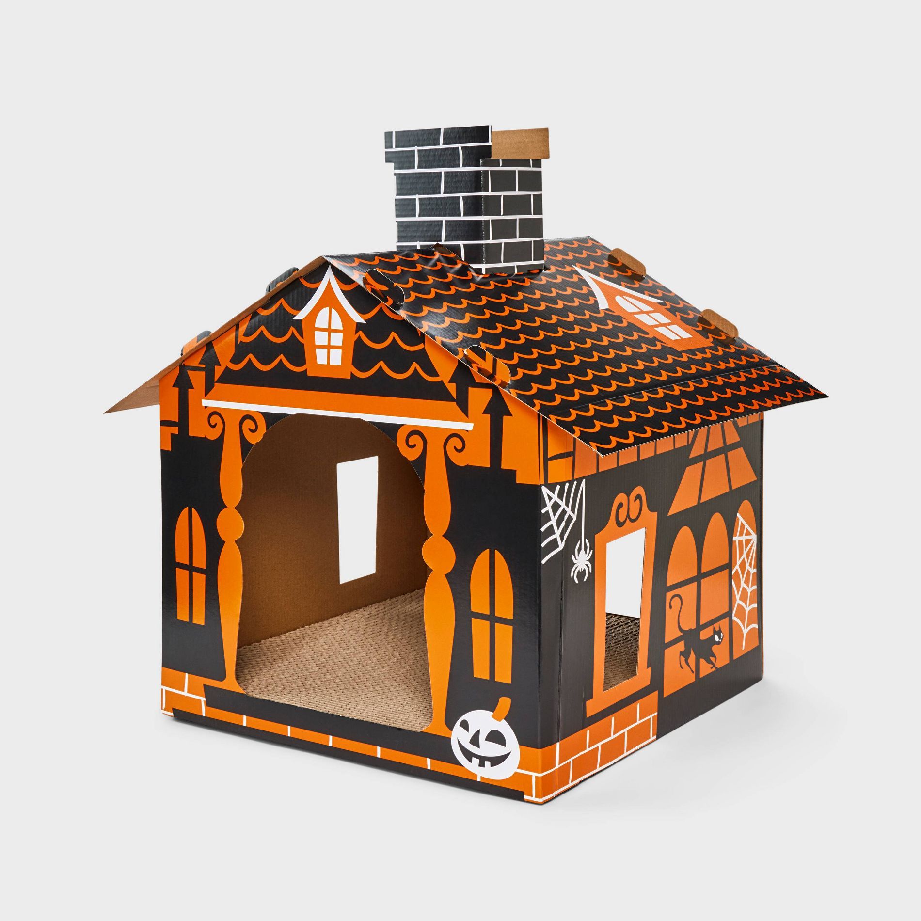 Halloween Haunted House Cat Scratcher House - 18.5" - Boots & Barkley™
