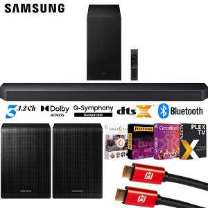 Samsung HW-Q600F 3.1.2ch Soundbar and Subwoofer (2025) with Rear Speaker Bundle - 1 of 4