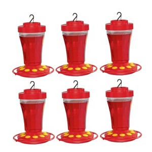 First Nature 3090 Hummingbird Nectar Flower Feeder - Made in the USA 32 oz. (1, 2, 4 or 6 Packs) - 1 of 3