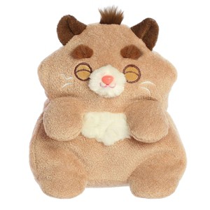 Aurora Small Siesta Mewmews Playful Stuffed Animal Brown 8" - 1 of 4