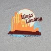 Game of Thrones Kings Landing Destination Men's T-Shirt Adult - 2 of 3