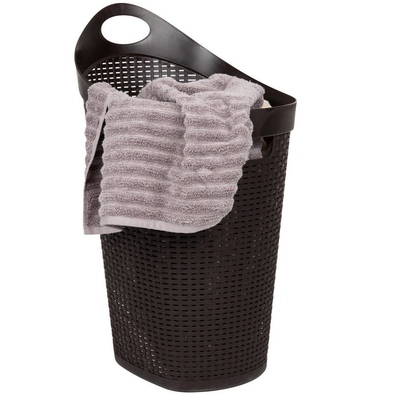 Mind Reader Basket Collection Premium Wicker-look Laundry Basket, 3 of 15