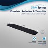 Silver Spring Solid Rubber Threshold Ramp for Wheelchairs, Scooters & More, 0.5" Rise, Black - Heavy-Duty and Portable Doorway Ramps for Mobility Aid - 3 of 4