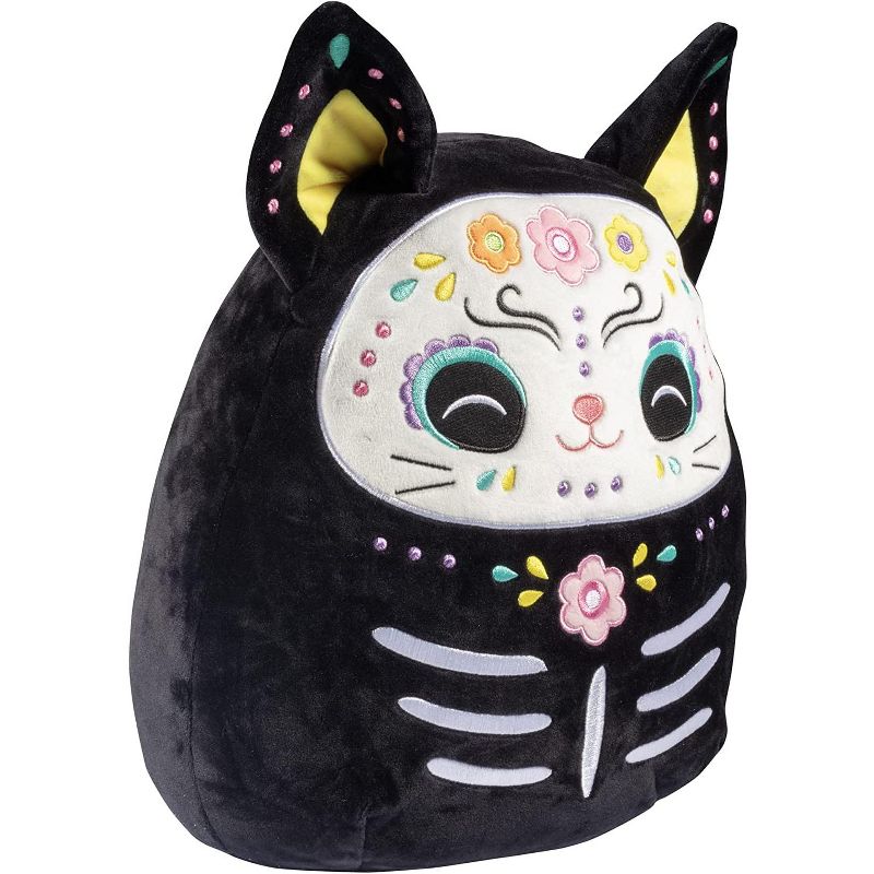Squishmallows 12" Zelina The Day of Dead Black Cat - Official Kellytoy Halloween Plush - Cute and Soft Stuffed Animal - Great Gift for Kids, 2 of 4