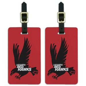 LaGuardia Community College Primary Logo Luggage ID Tags Suitcase CarryOn Cards  Set of 2 - 1 of 4