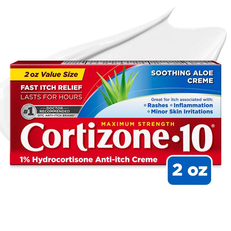 Cortizone 10 Maximum Strength Aloe Anti-Itch Creme, 1 of 10
