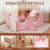 DoCred Toddler Bed,Toddler Floor Bed Frame with Removable Guard Rails, Kids Bed for Girls and Boys - 3 of 4