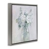 Stupell Industries White Abstract Bouquet Floating Frame Canvas Art - 2 of 4