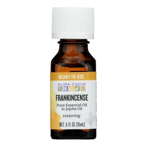 Aura Cacia - Frankincense in Jojoba Oil - 0.5 fl oz - 1 of 2