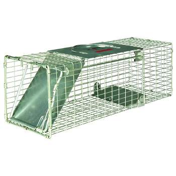 Live Trap Wire Trap 50 cm Cage Trap Rat Trap Double Entrance Animal Trap :  : Garden