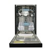 Danby 18" Wide Built-in Dishwasher in Black DDW18D1EB - 2 of 4