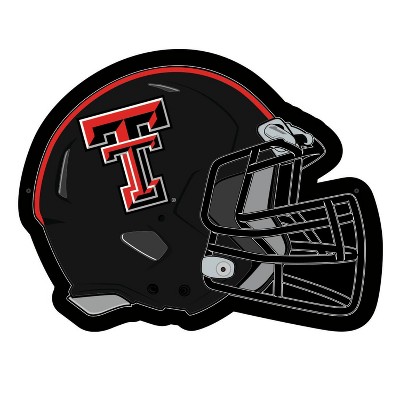 Evergreen Ultra-Thin Edgelight LED Wall Decor, Helmet, Texas Tech University- 19.5 x 15 Inches Made In USA