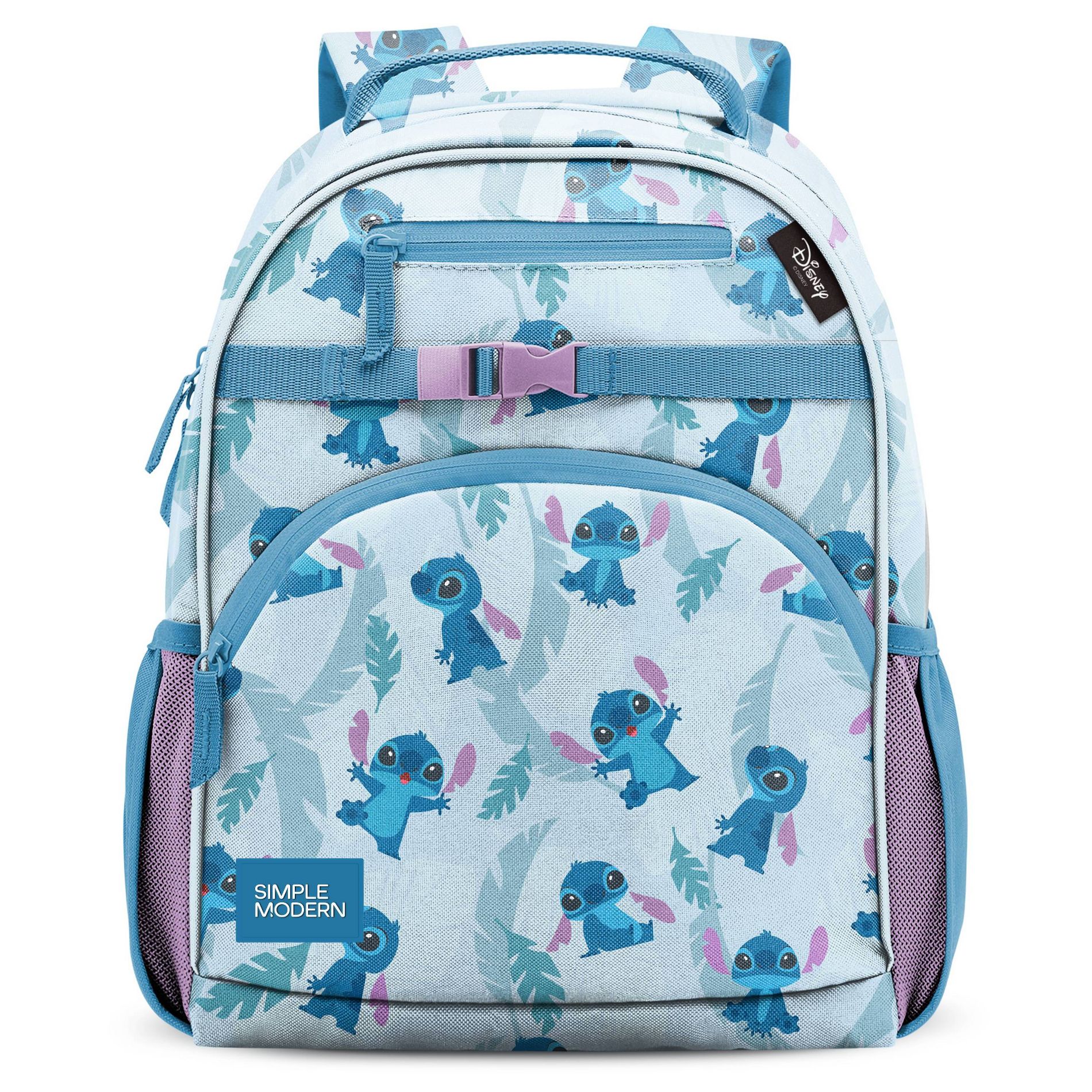 Simple Modern Kids' 12L Fletcher Backpack - Tropical Stitch: Up to 13" Laptop, Water-Resistant