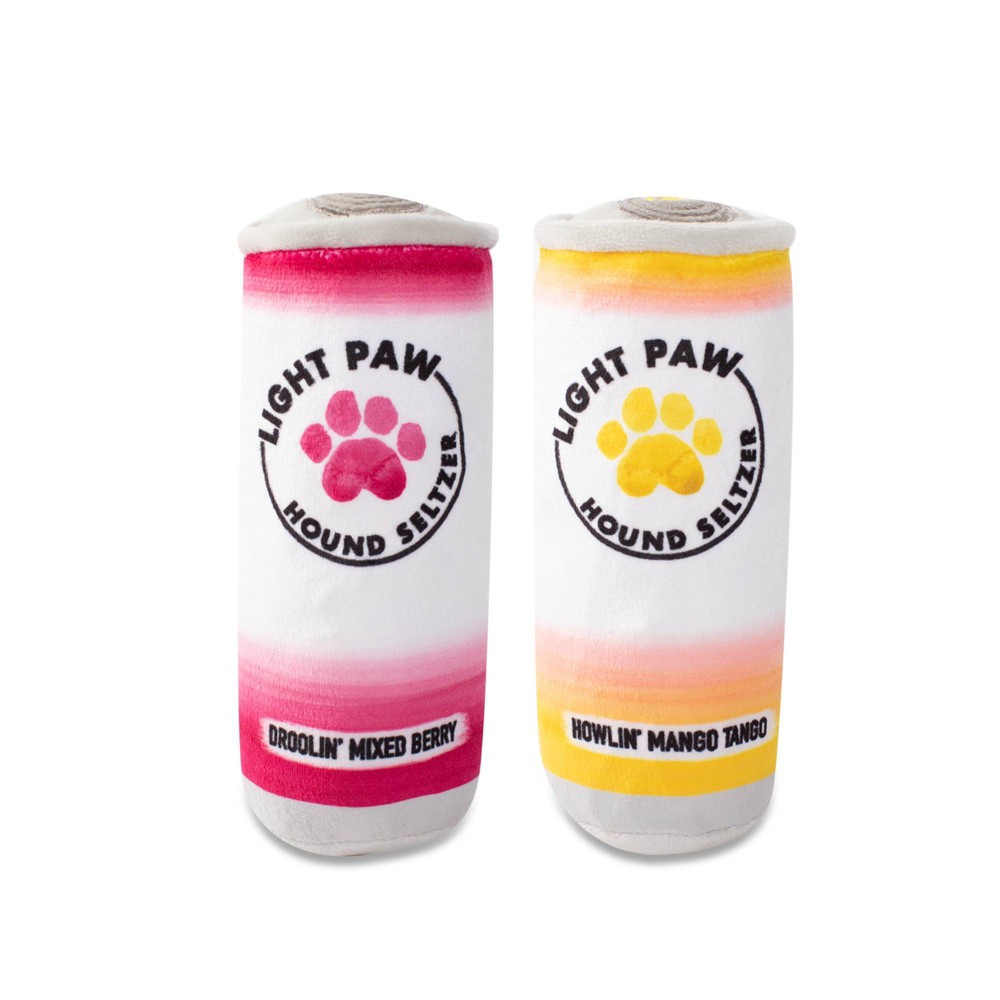 Photos - Dog Toy PetShop by Fringe Studio Light Paws Cans To Go  Set - 2pc 