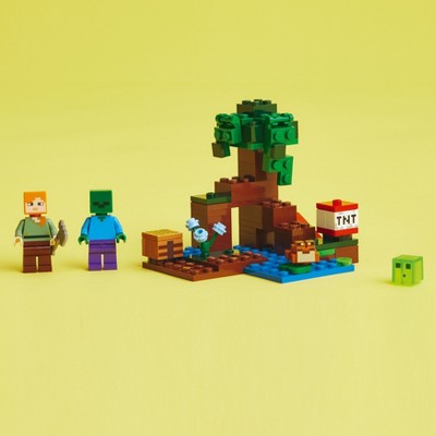 LEGO Minecraft The Swamp Adventure Set with Figures 21240_5