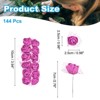 Unique Bargains Durable Flowers Bulk Stem Foam with Gauze for Wedding Bouque Boutonnieres 144 Pcs - 2 of 4
