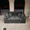 78.8" x 39.4" Plush Corduroy Modular Sectional Sofa with 2PC Free Combination and No Assembly - 3 of 4