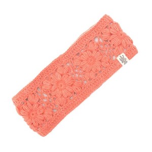 Flower Crochet Headband-SOLIDS_ Nirvanna Designs - 1 of 4