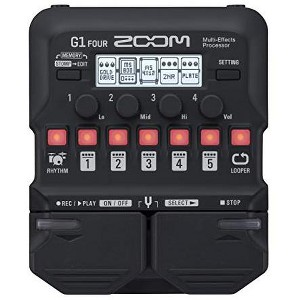 Zoom G1 FOUR Guitar Multi-Effects Processor Pedal, With 60+ Built-in effects - 1 of 4