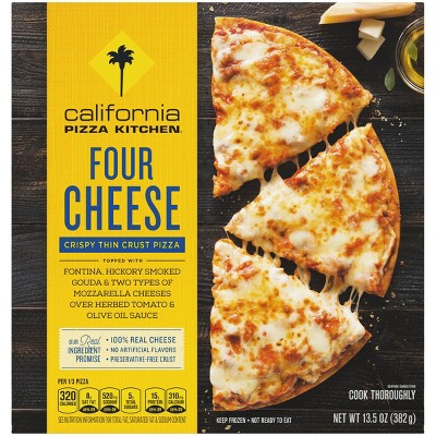 California Pizza Kitchen Crispy Thin Crust Four Cheese Frozen Pizza   GUEST Db772773 Aad6 4623 995f Be6ff6385b3a