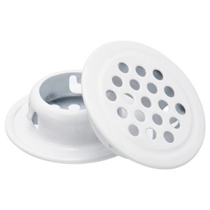 Unique Bargains Stainless Steel Dust-Proof Mesh Hole Circular Soffit Vent 30 Pcs - 1 of 4
