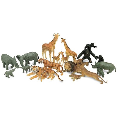 Kaplan Early Learning Worldwide Animal Set - Set of 21