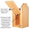 Cedar Standard Bluebird House (Blue) - 3 of 4
