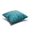Liora Manne Visions III Stripes Indoor/Outdoor Pillow.. - 3 of 4