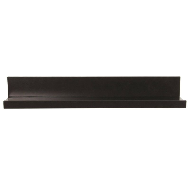 48&#34; x 4.5&#34; Picture Ledge Wall Shelf  Black - Inplace, 3 of 5