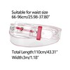 INSPIRE CHIC Womens Grommet Clear Waist Belt Plus Size Waist Belts for Jeans Dresses 1 Pc - 3 of 4