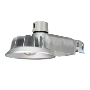 Lumark Caretaker Dusk to Dawn Hardwired LED Silver Area Light Model No. CTKRV2B - 1 of 1