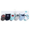 Hudson Baby Infant Boys Cotton Rich Newborn and Terry Socks, Sea Creatures - 2 of 4