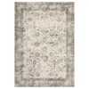 Washable Area Rug Vintage Distressed Rug Non Slip Low Pile Rugs - 4 of 4