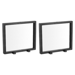 Unique Bargains Square TPU Film 3D Display Jewelry Box 2 Pcs - 1 of 4