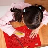 PICASSO-TILES Red Large 12" x 10" Magnetic Drawing Board, STEM Toys for Kids 3+ - 2 of 4