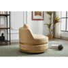 NicBex Accent Chair Swivel Chair with 360 Degrees Barrel Chair Comfy Chair Sofa Chair for Living Room, Bedroom - 3 of 4