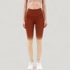 Anna-Kaci Active Women's High Waist Ombre Gradient Seamless Leggings with Wide Waistband - 2 of 4