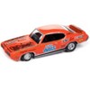 1969 Pontiac GTO Orange with Graphics Limited Edition to 2500 pieces Worldwide 1/64 Diecast Model Car by Racing Champions - 2 of 3
