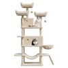 68.5-Inch Multi-Level Cat Tree Tower for Large Cats 20 lbs+, Cozy Condo, Soft Perches, Sisal Scratching Posts and Hammocks - 2 of 4
