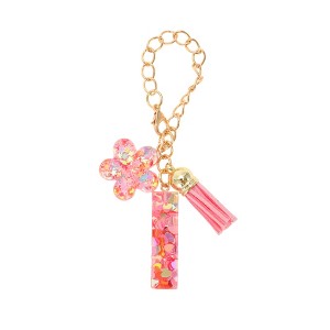 Unique Bargains Flower Letter Water Cup Pendant 1 Pc - 1 of 4
