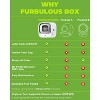 FURBULOUS Odor Free Self Cleaning and Packing Cat Litter Box - White - 4 of 4