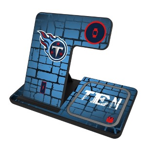 NFL AFC Teams Brick Wall 15-Watt 3 in 1 Charging Station - 1 of 4