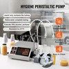 VEVOR Liquid Filling Machine, 5-650ml Filling Capacity, Automatic Bottle Filler Machine, Bottling Machine Peristaltic Pump Digital Control, Silver - 4 of 4