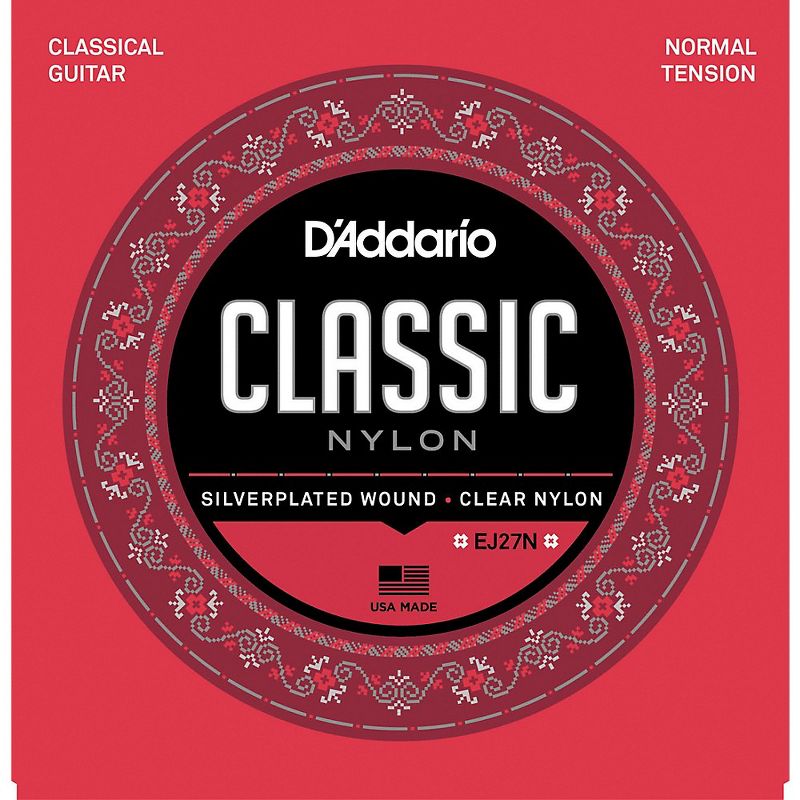 D'Addario EJ27N Normal Tension Classical Guitar Strings, 1 of 4