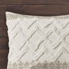 NicBex 3-Piece Farmhouse Cotton King Size Bedding Comforter Sets, Bedding Set with Chenille Tufting, 1 Comforter, 2 Pillow Shams, Machine Washable - 2 of 4