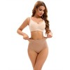 INSPIRE CHIC Women's High Waist Tummy Control Underwear Briefs Flatten Panties - 4 of 4