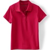 Lands' End School Uniform Kids Short Sleeve Feminine Fit Rapid Dry Polo Shirt - 3 of 4