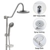 ONWITH Shower Head with Handheld Shower System with 8" Rain Shower Head with Tub Spout - 2 of 4